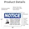 Signmission Prior To Operating Forklift Safety, 18 in W x Rectangle, Vinyl Decal OS-2PACK-NS-D-1218-L-16408 - alternate 4